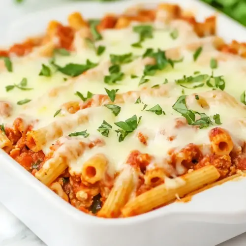 Easy Baked Ziti