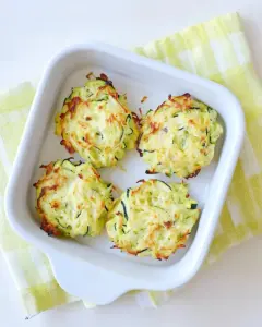 Easy Baked Zucchini Fritters