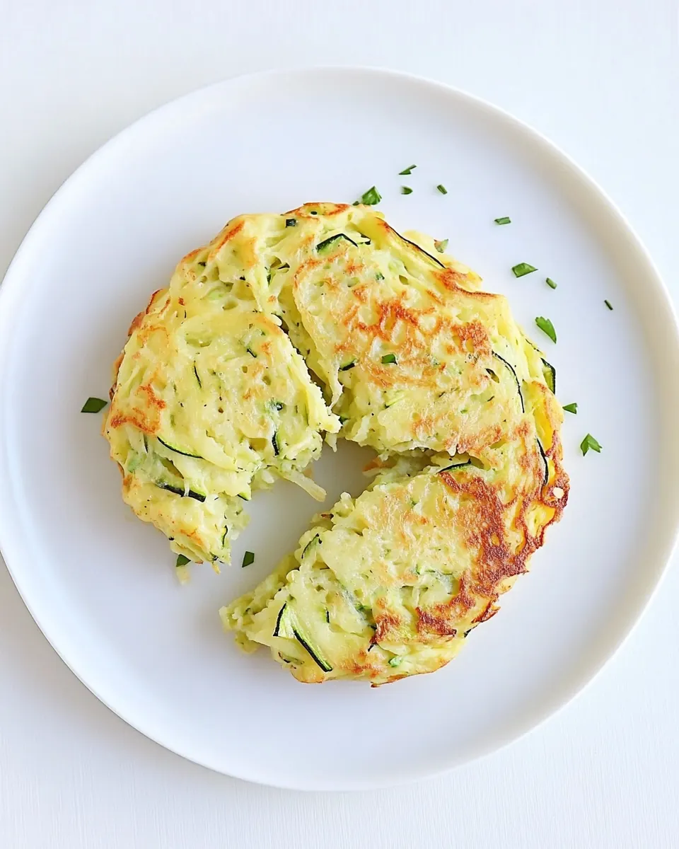 Easy Baked Zucchini Fritters