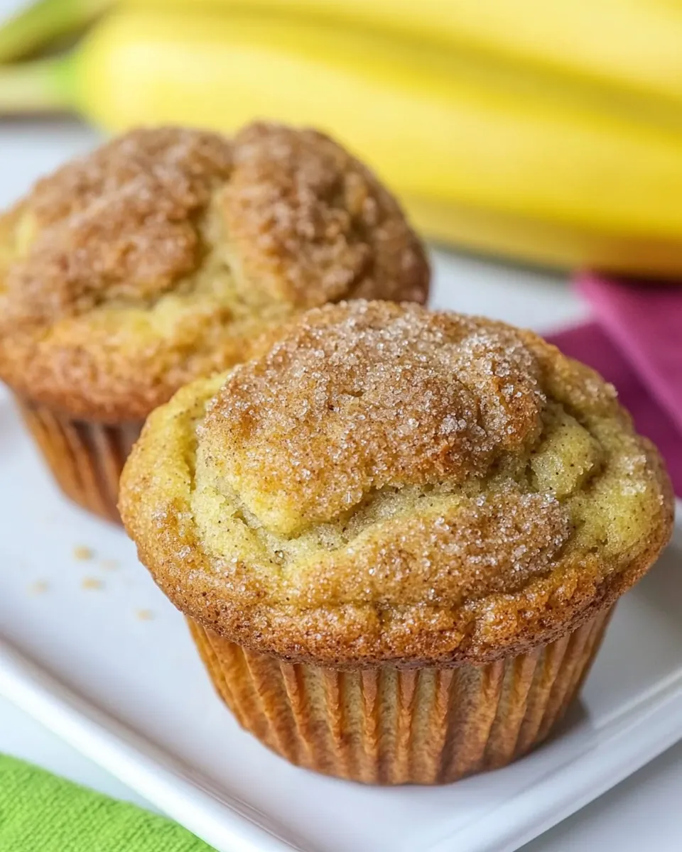 Easy Banana Muffins