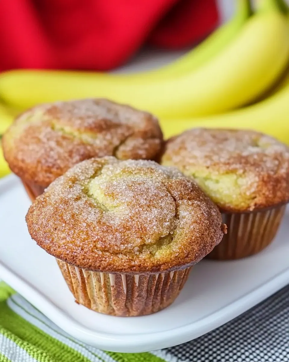 Easy Banana Muffins