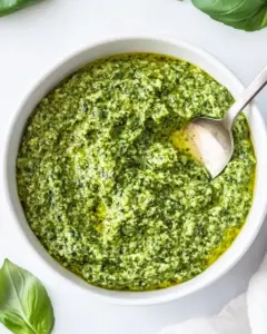 Easy Basil Pesto