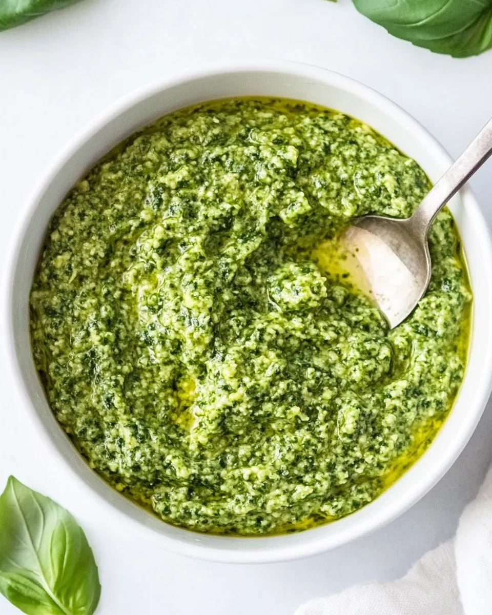 Easy Basil Pesto