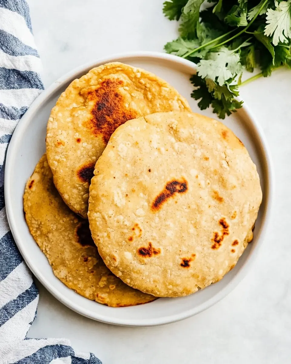 Easy Bean and Cheese Pupusas