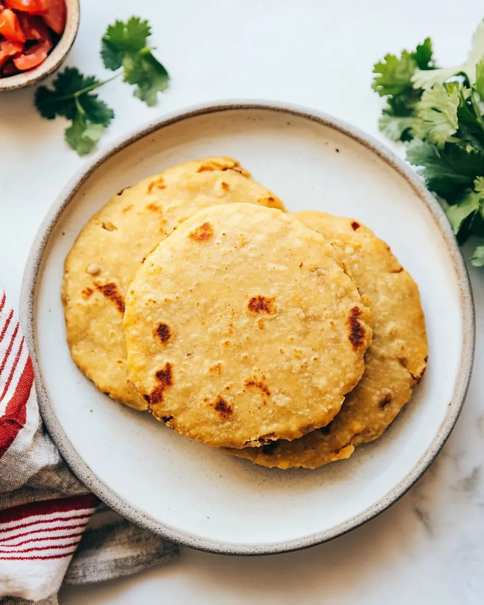 Easy Bean and Cheese Pupusas