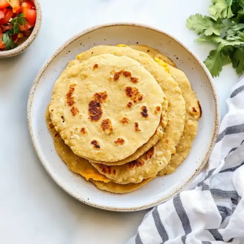 Easy Bean and Cheese Pupusas