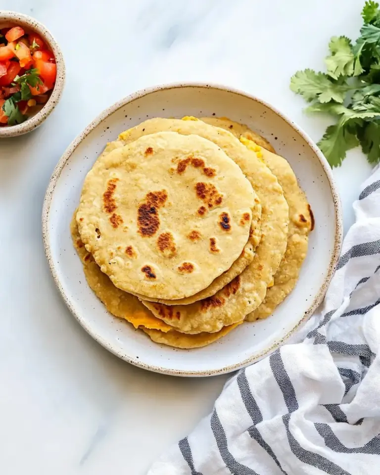 Easy Bean and Cheese Pupusas