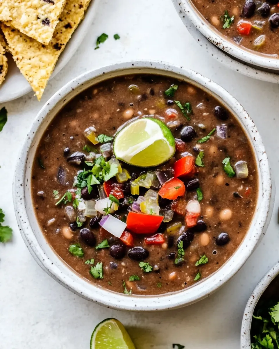 Easy Black Bean Soup