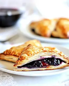 Easy Blueberry Turnovers