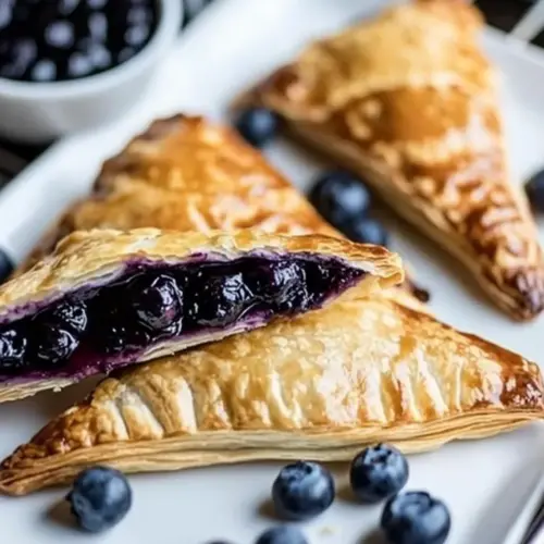Easy Blueberry Turnovers