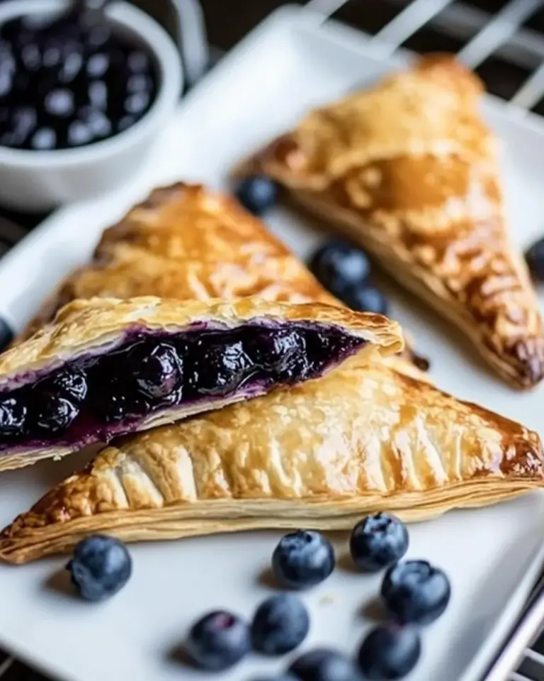 Easy Blueberry Turnovers