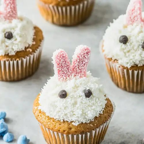 Easy Bunny Cupcakes