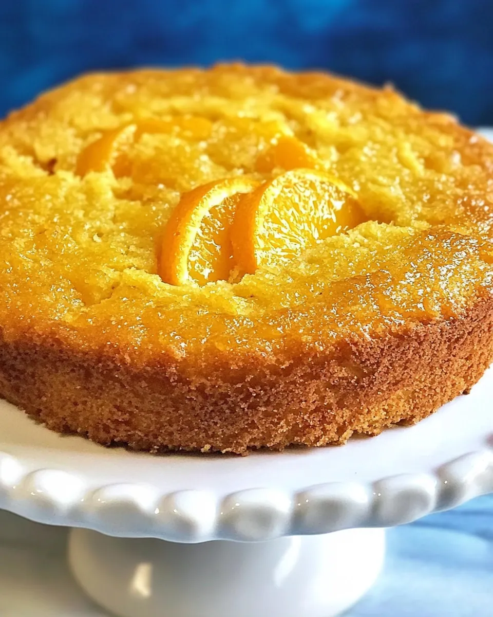 Easy Canned Mandarin Orange Cake