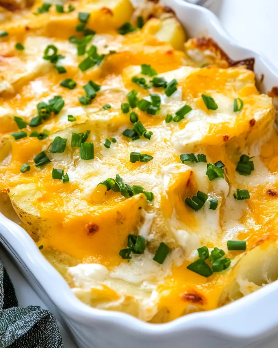 Easy Cheesy Scalloped Potatoes