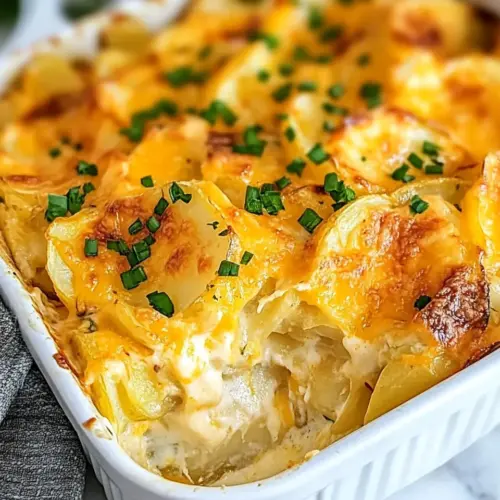 Easy Cheesy Scalloped Potatoes