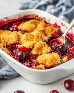 Easy Cherry Cobbler