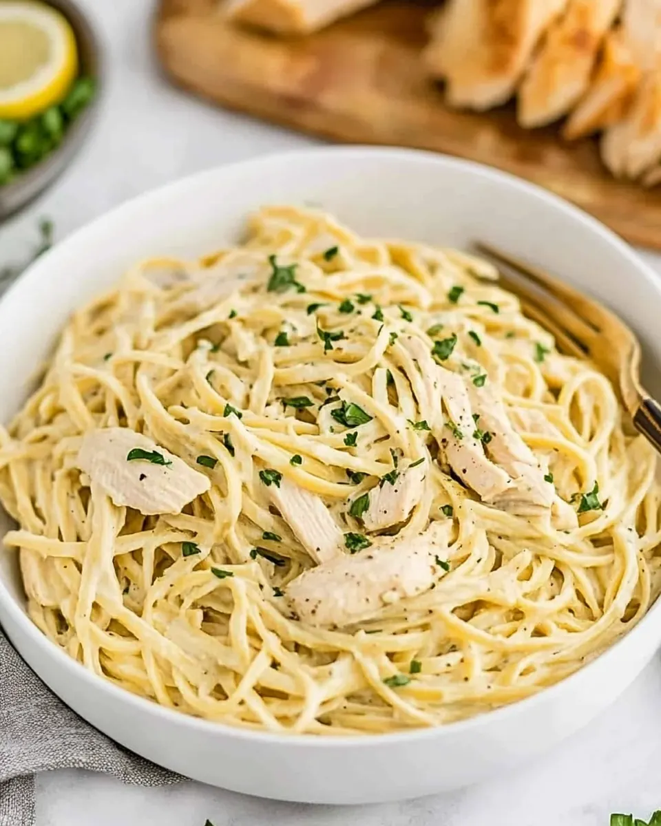 Easy Chicken Alfredo Recipe