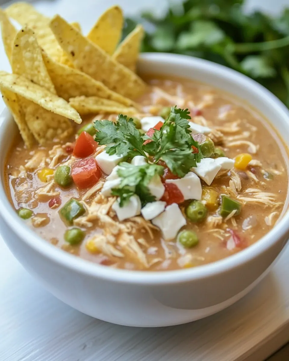 Easy Chicken Chili