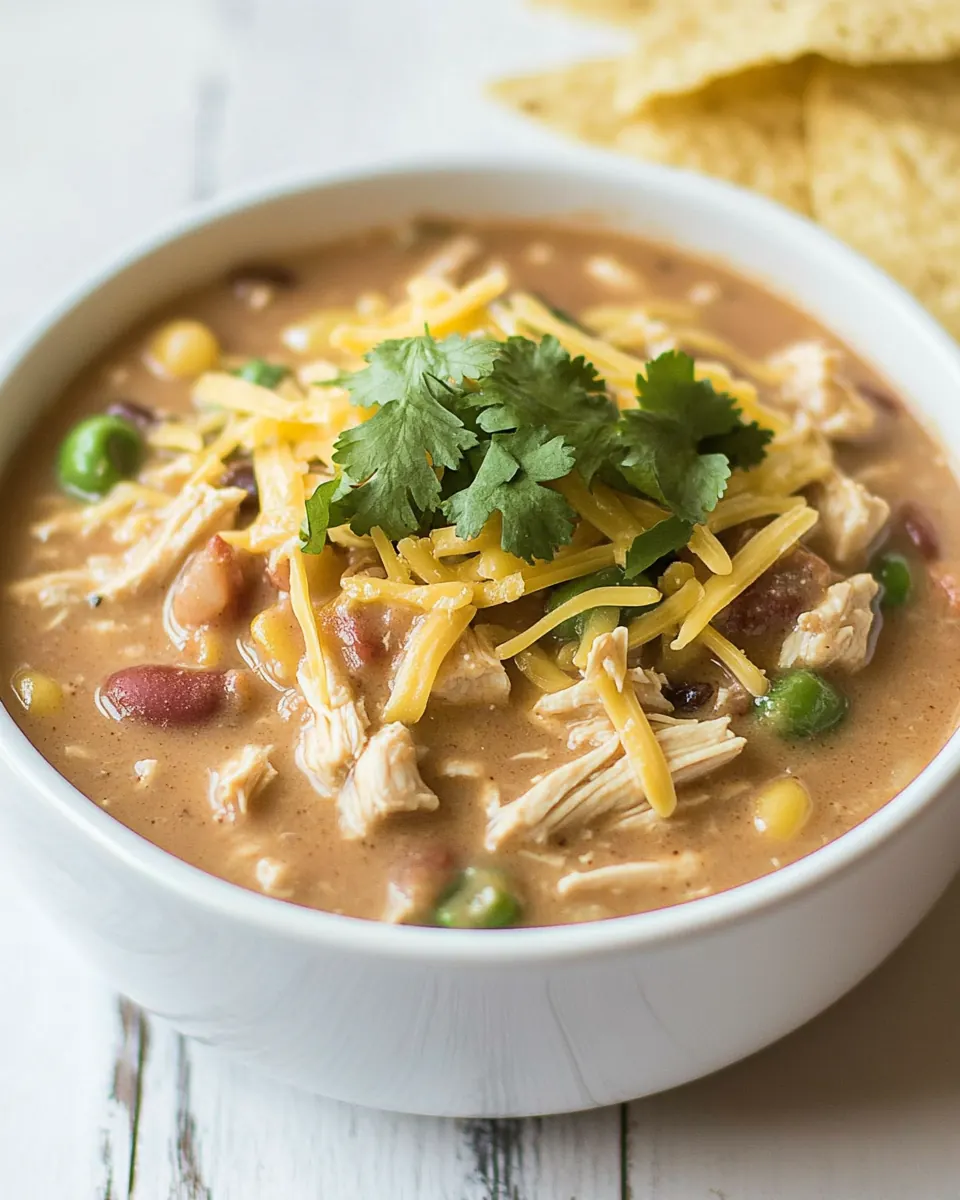 Easy Chicken Chili