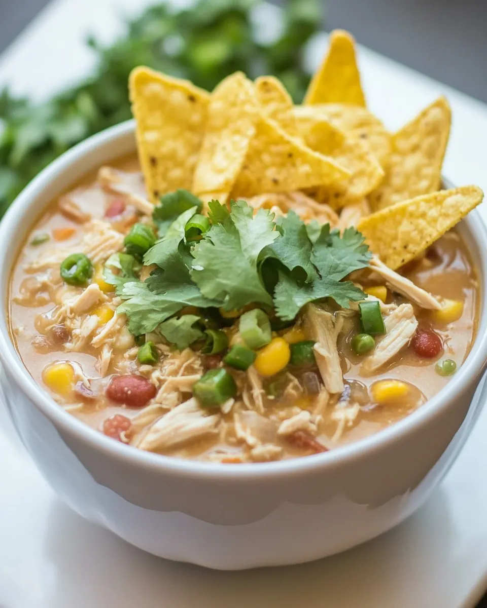 Easy Chicken Chili
