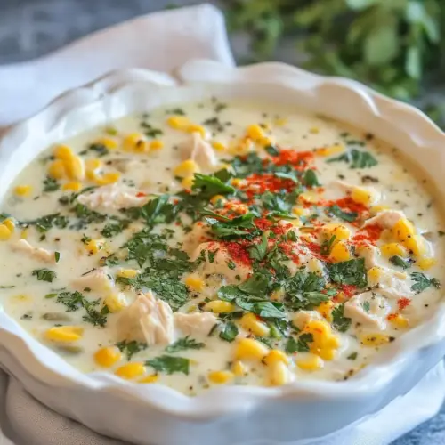 Easy Chicken Corn Chowder