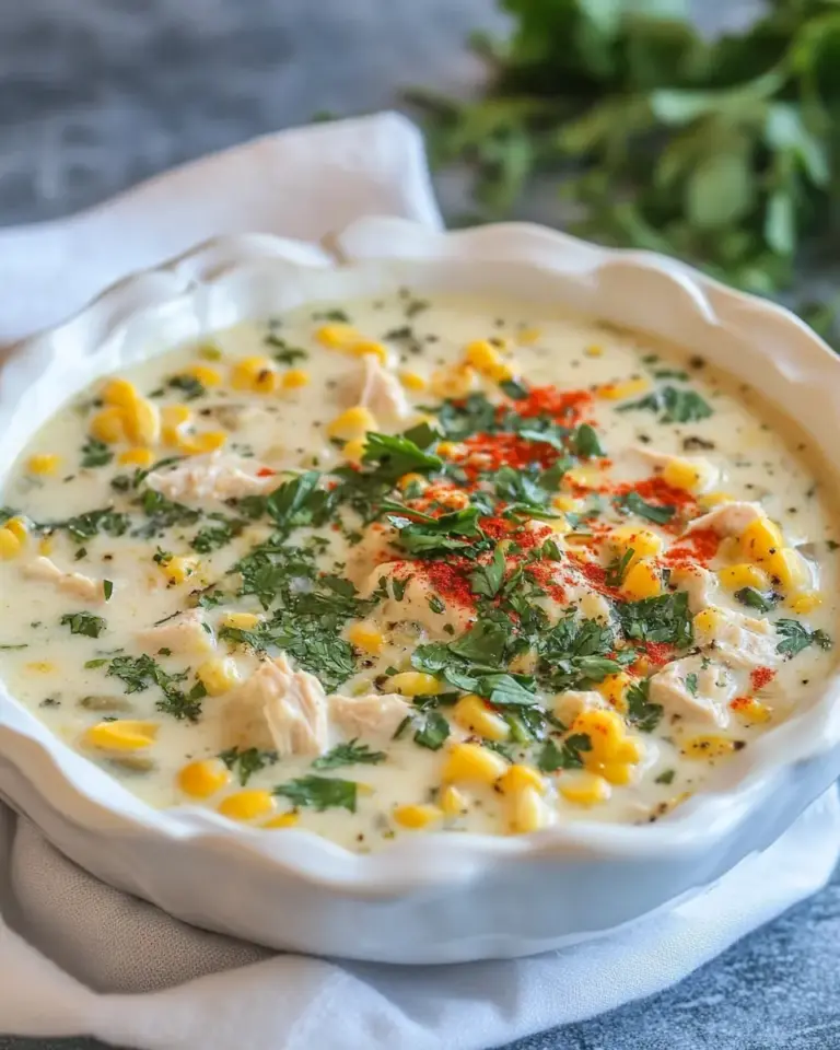 Easy Chicken Corn Chowder