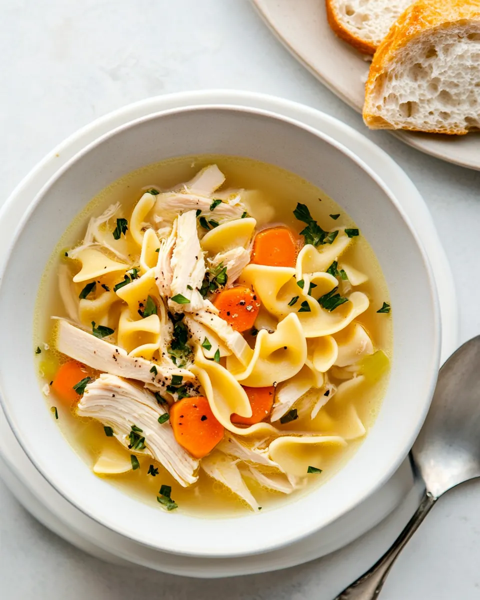 Easy Chicken Noodle Soup