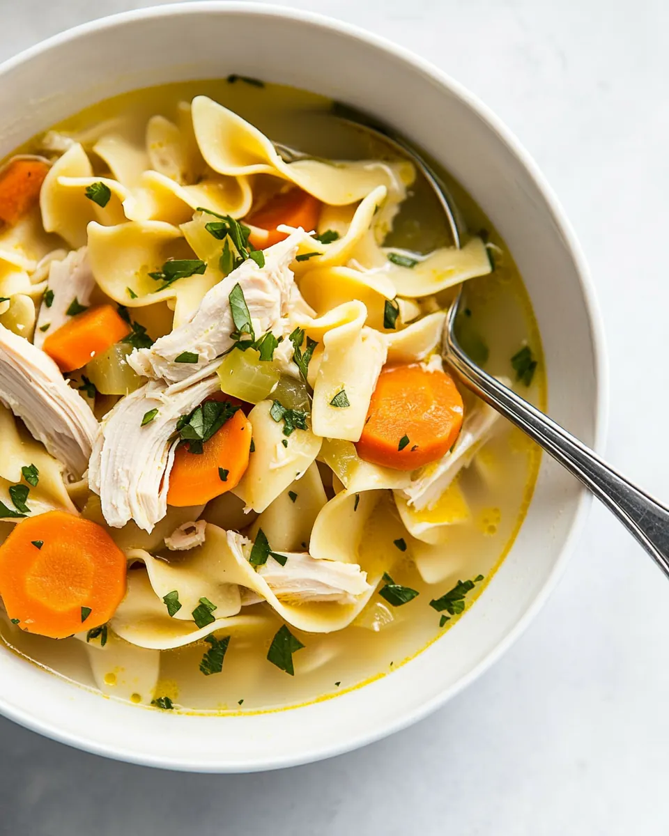 Easy Chicken Noodle Soup