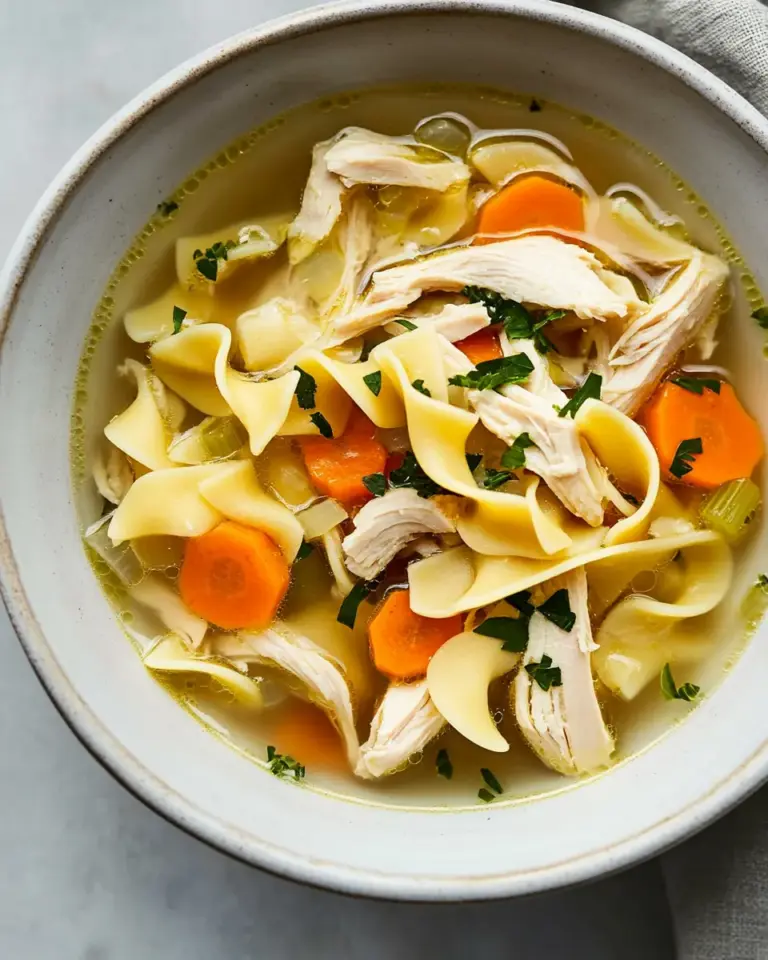 Easy Chicken Noodle Soup