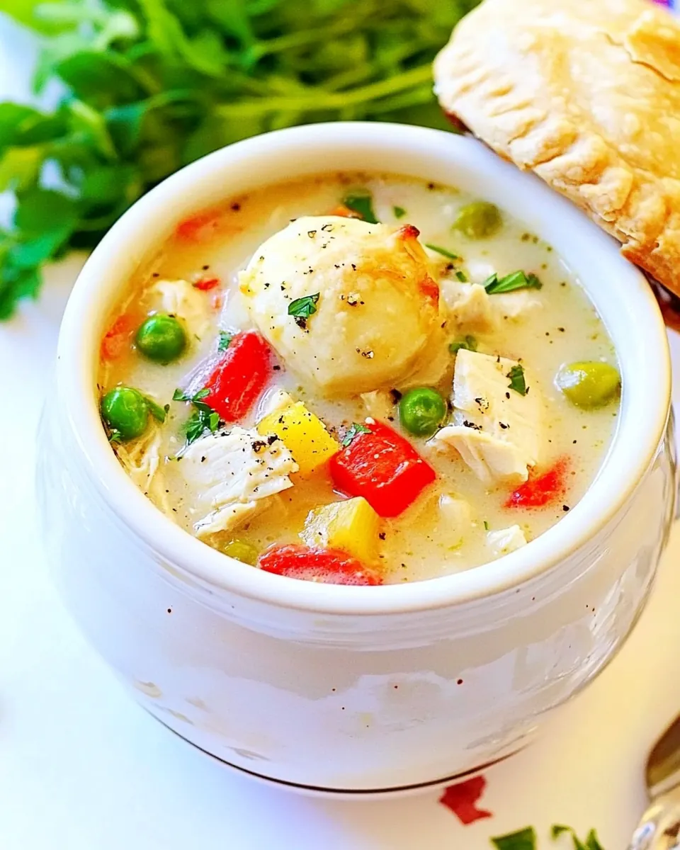 Easy Chicken Pot Pie Soup