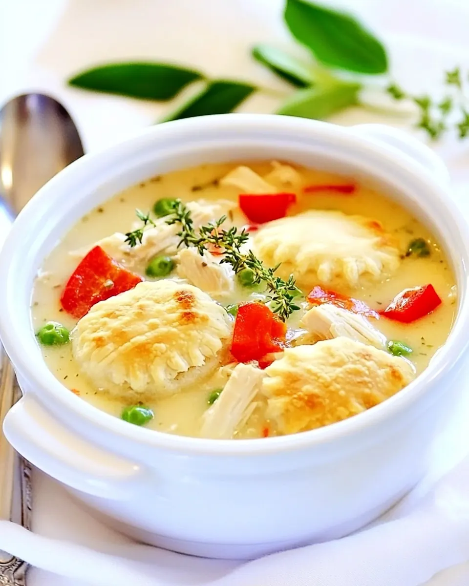 Easy Chicken Pot Pie Soup