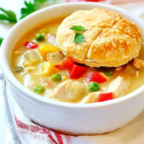 Easy Chicken Pot Pie Soup