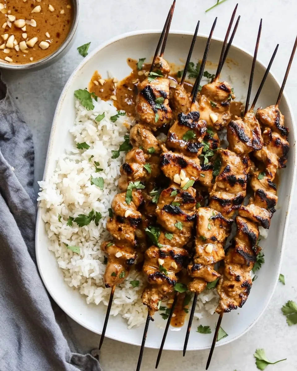 Easy Chicken Satay Recipe