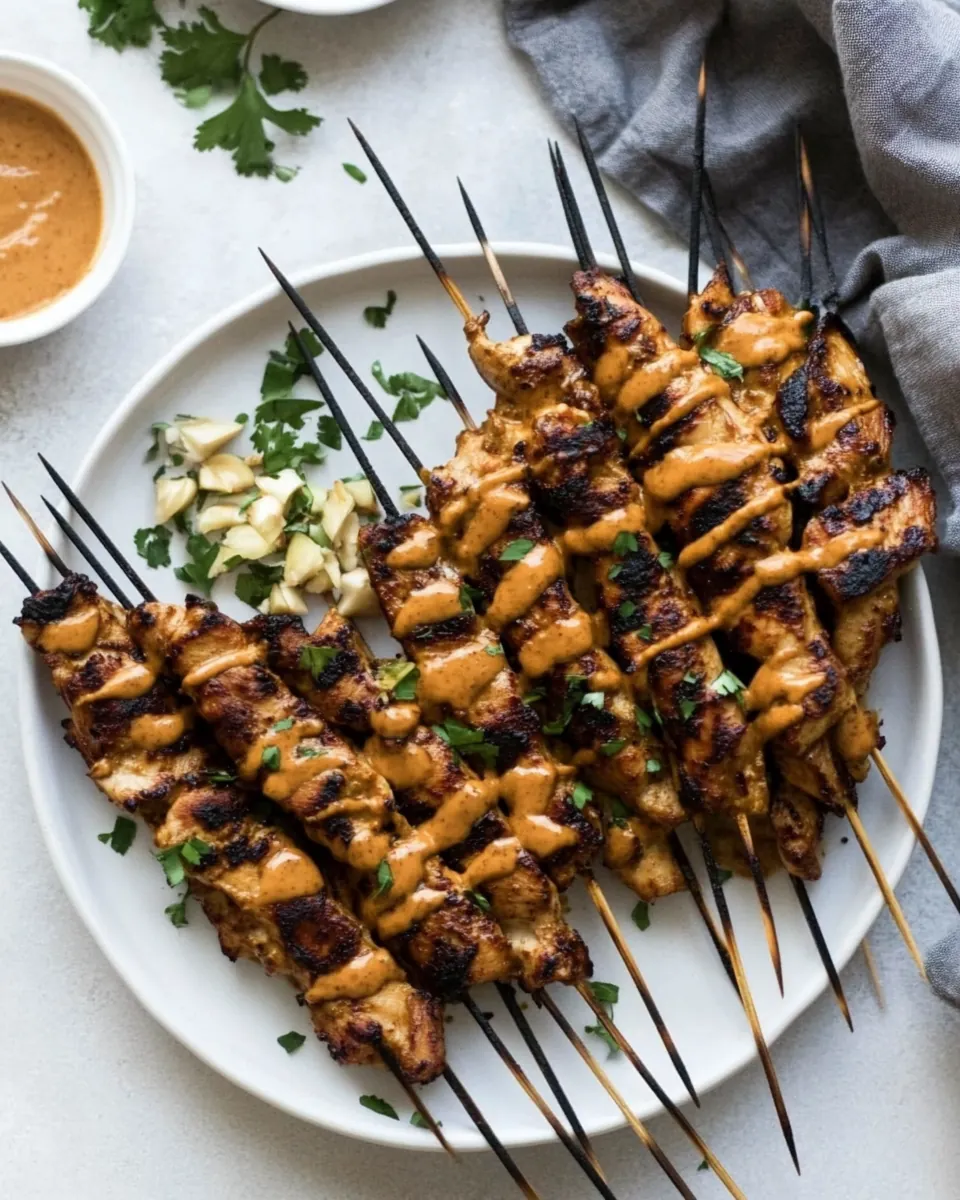 Easy Chicken Satay Recipe