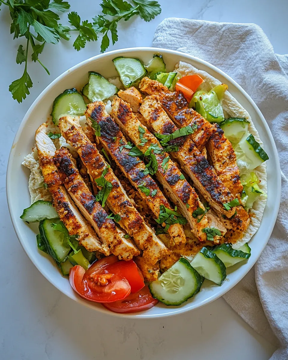 Easy Chicken Shawarma
