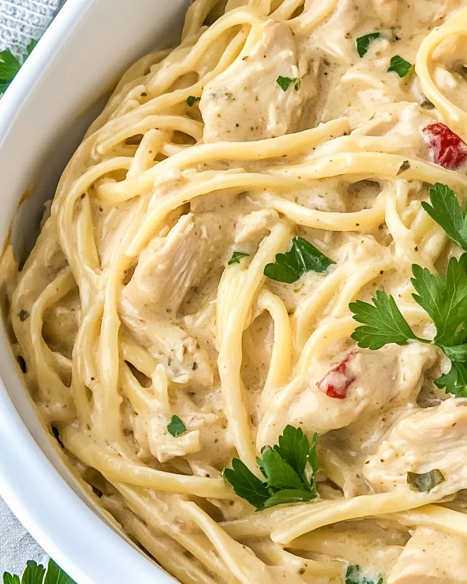 Easy Chicken Tetrazzini Recipe