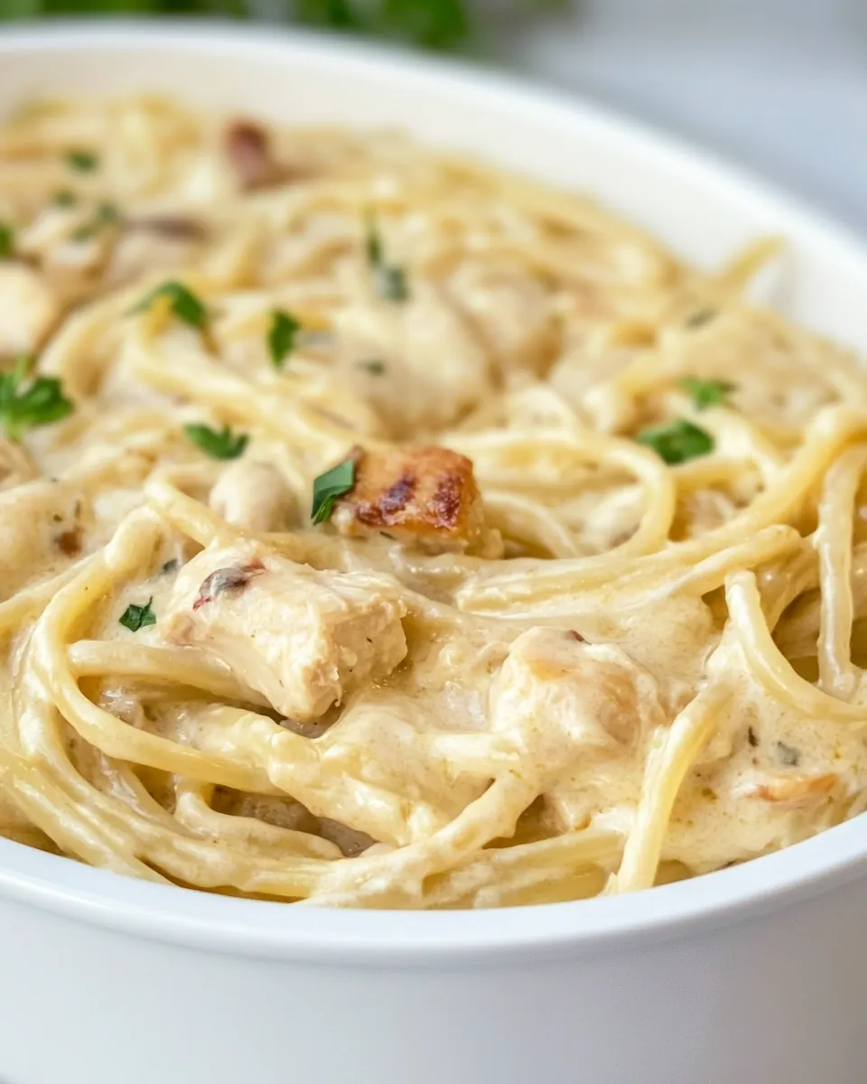 Easy Chicken Tetrazzini Recipe
