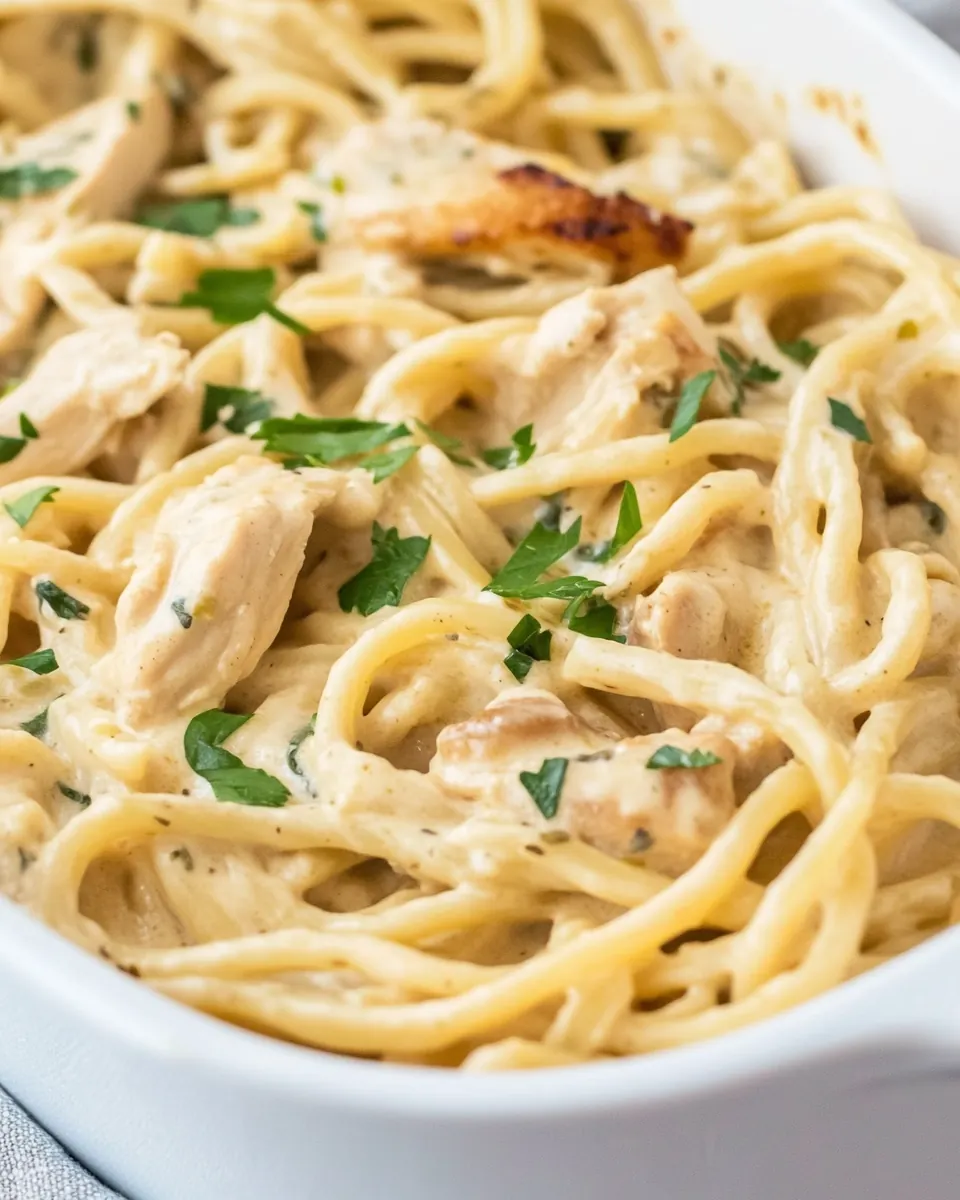Easy Chicken Tetrazzini Recipe
