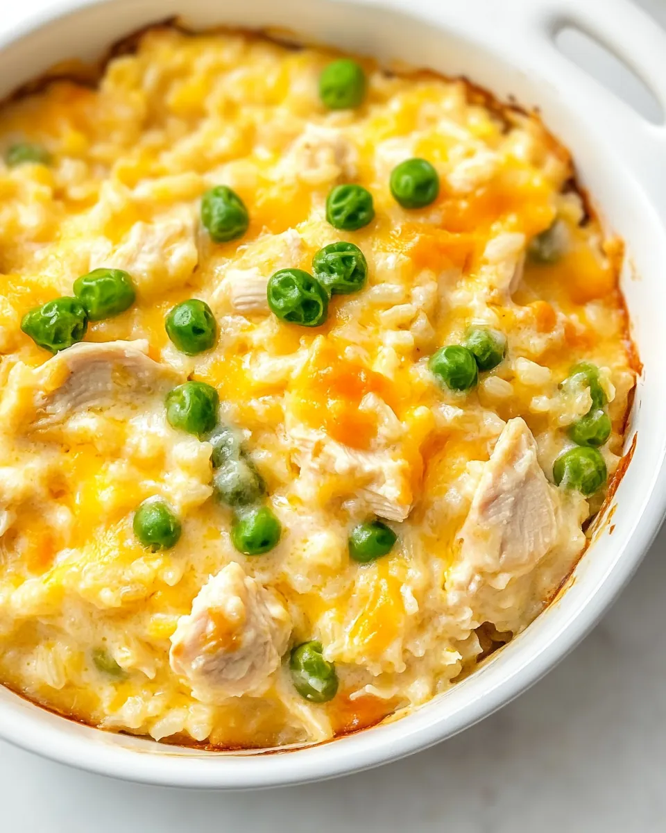 Easy Chicken and Rice Casserole
