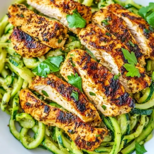 Easy Chicken and Zoodles