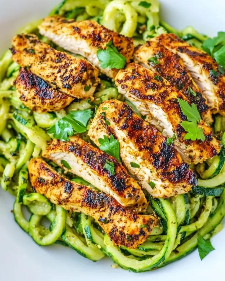 Easy Chicken and Zoodles
