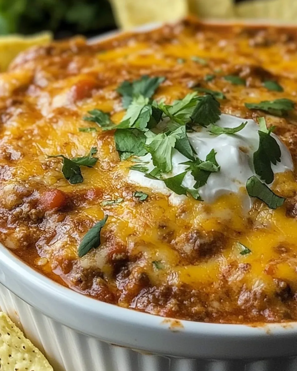 Easy Chili Cheese Dip
