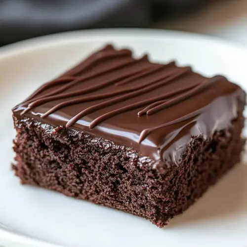 Easy Chocolate Cake