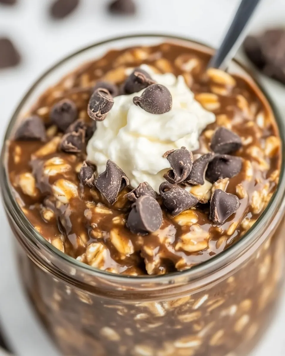 Easy Chocolate Overnight Oats