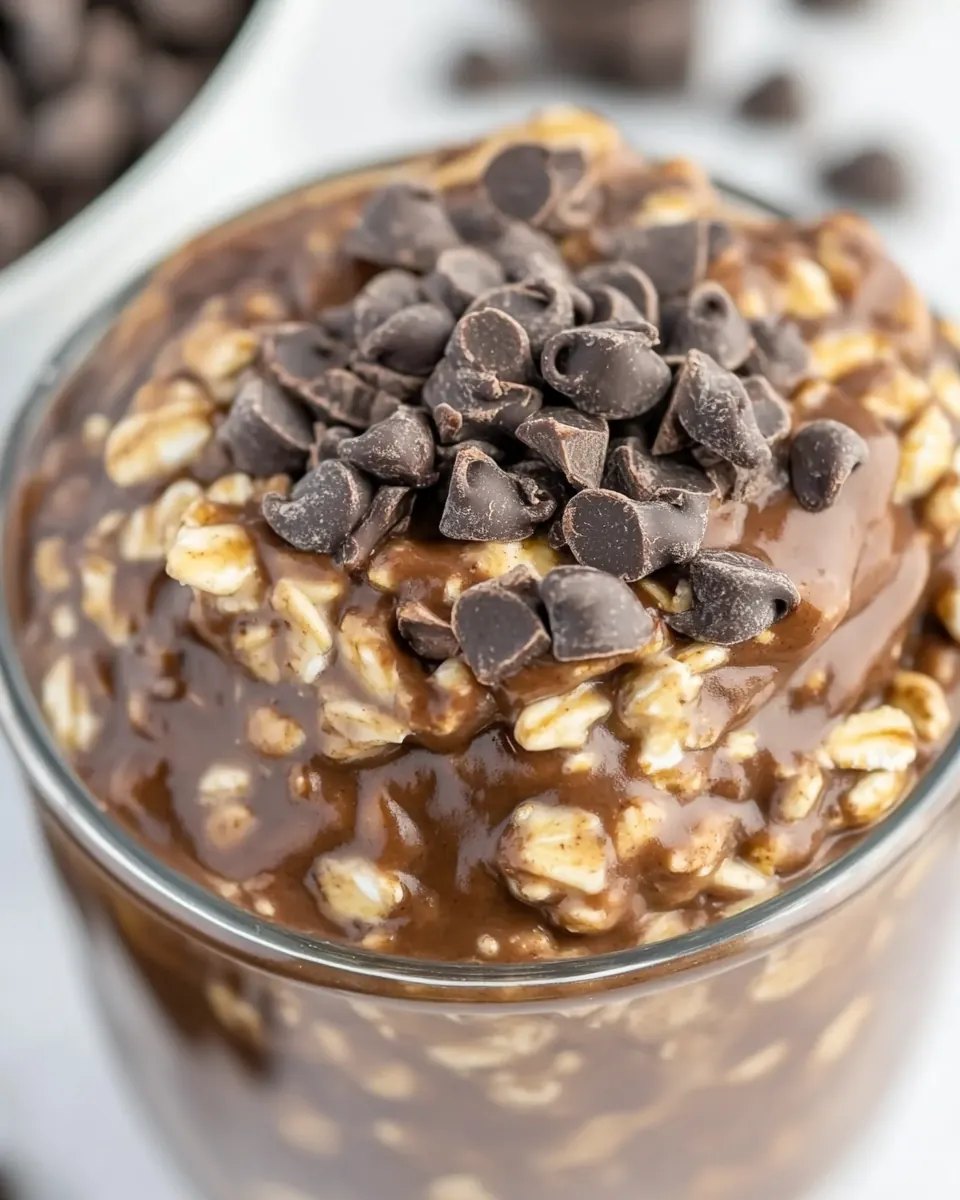 Easy Chocolate Overnight Oats