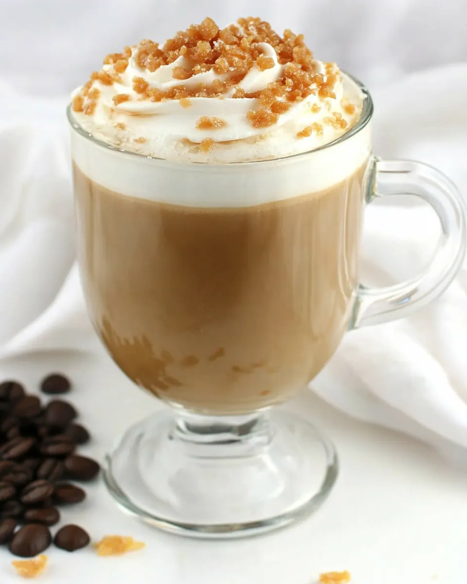 Easy Copycat Starbucks Smoked Butterscotch Latte