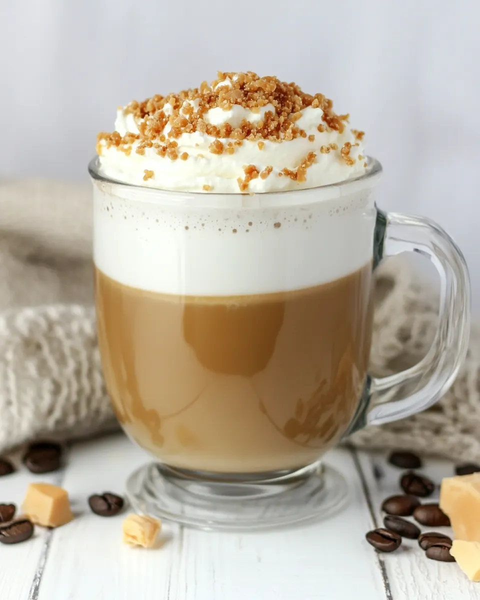 Easy Copycat Starbucks Smoked Butterscotch Latte