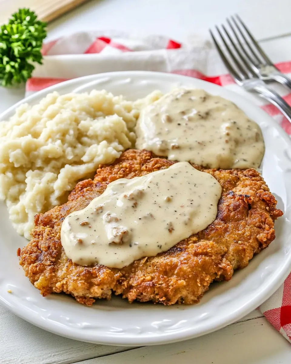 Easy Cracker Barrel Country Fried Steak