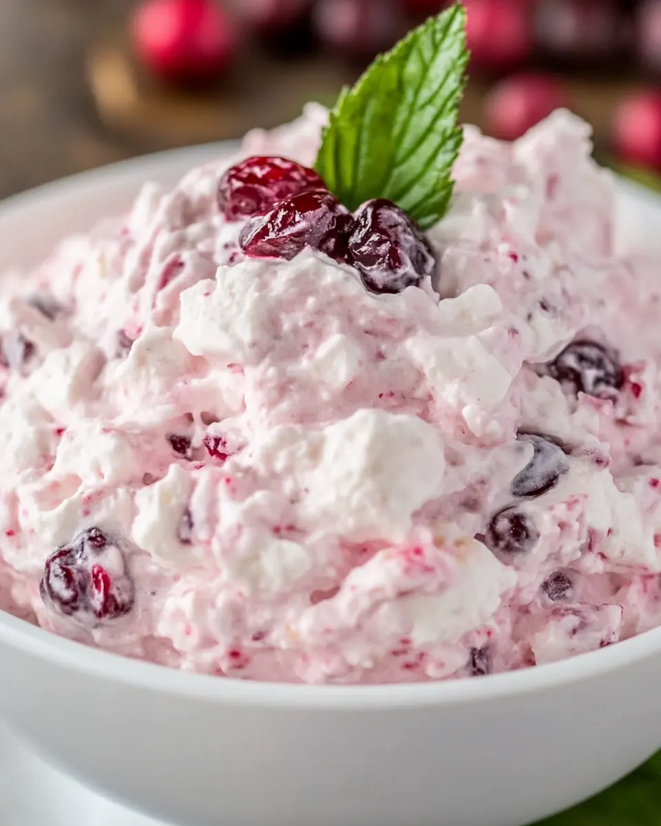 Easy Cranberry Fluff