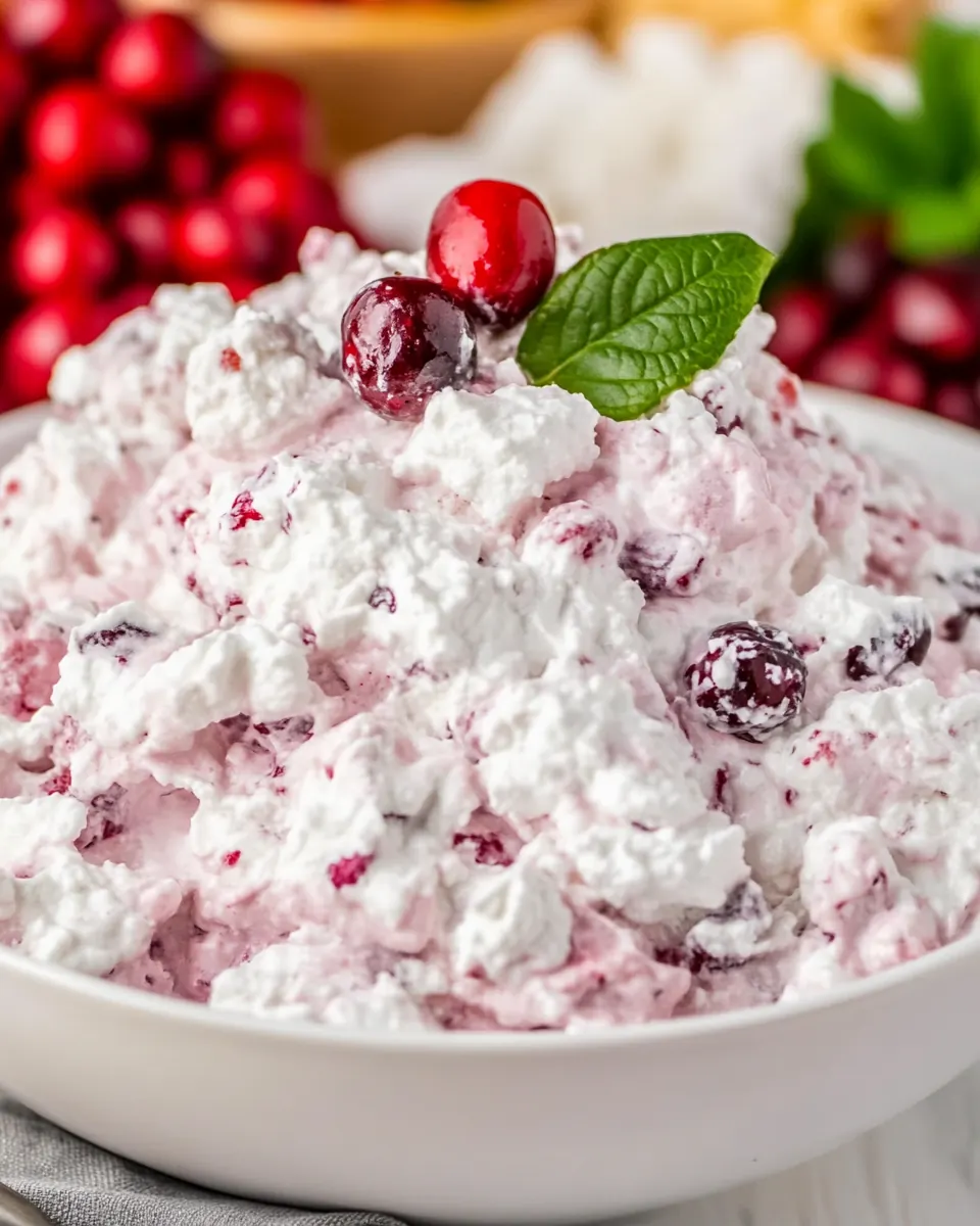 Easy Cranberry Fluff